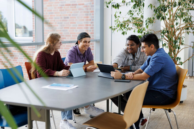 The summer semester at the Niederrhein University of Applied Sciences has begun (Photo: Ivo Mayr/HS Niederrhein)