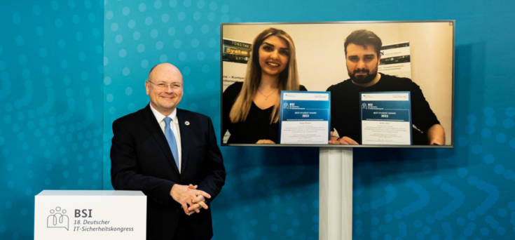 BSI President together with Koza and Öztürk