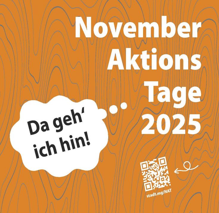 Flyer Novemberaktionstage Stadt Mönchengladbach 2025