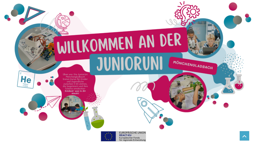 Junior Uni Willkommen