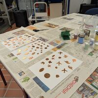 So sehen die Kupferrohlinge aus